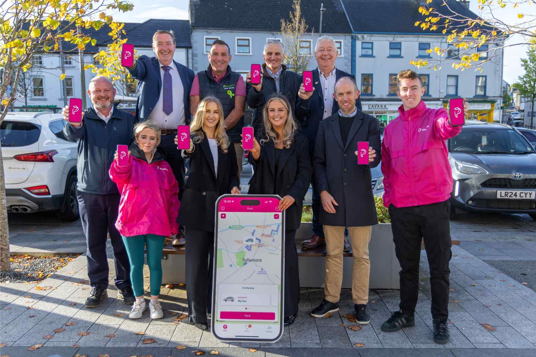 Payzone parking is now available in Tullamore Payzone